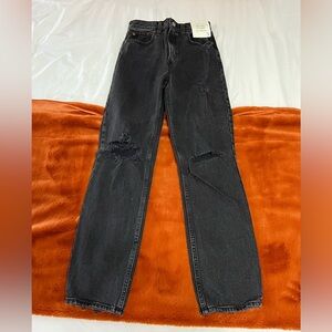 Abercrombie ultra high rise 90s straight jean